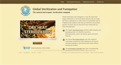 Desktop Screenshot of globalsterilization.com